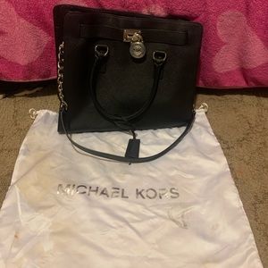 Black Hamilton Michael Kors Purse